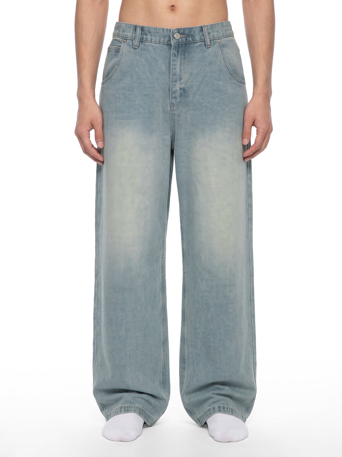 Men's Vintage Wash Denim Jeans - ZERO DROP SUPPLY CO