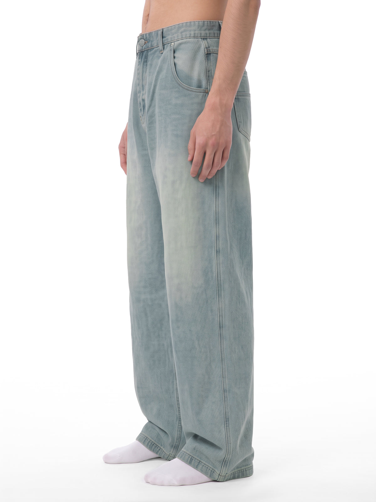 Men's Vintage Wash Denim Jeans - ZERO DROP SUPPLY CO