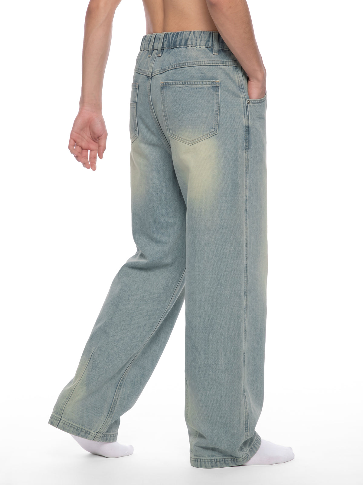 Men's Vintage Wash Denim Jeans - ZERO DROP SUPPLY CO