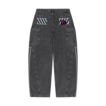 Women's Vintage Wash Barrel Leg Jeans - ZERO DROP SUPPLY CO