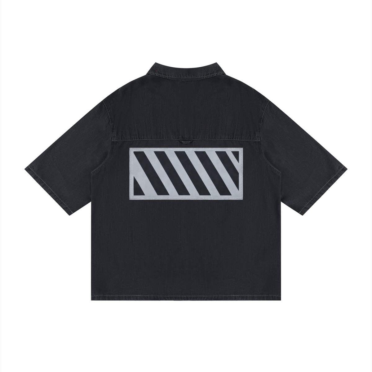 Unisex Vintage Wash Drop Shoulder Lyocell Shirt