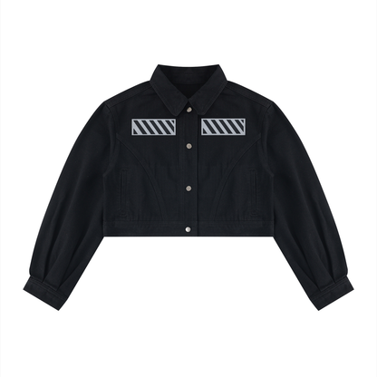 Women’s Crop Denim Jacket