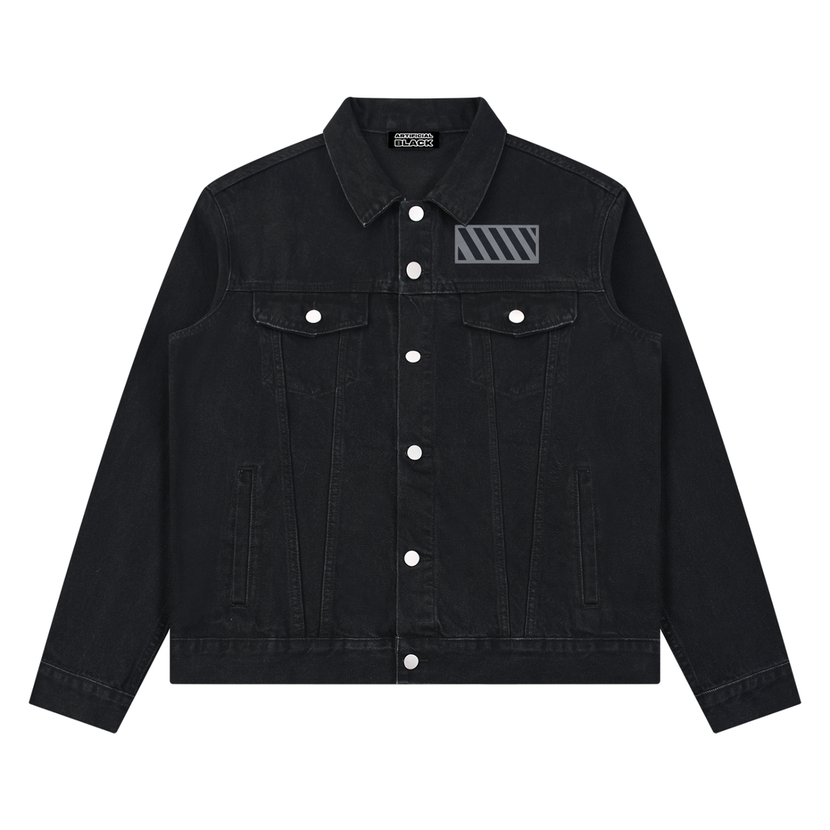 Unisex Vintage Wash Denim Jacket