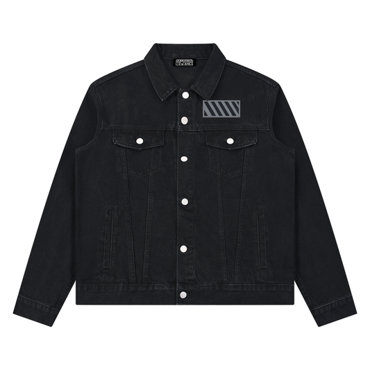 Unisex Vintage Wash Denim Jacket