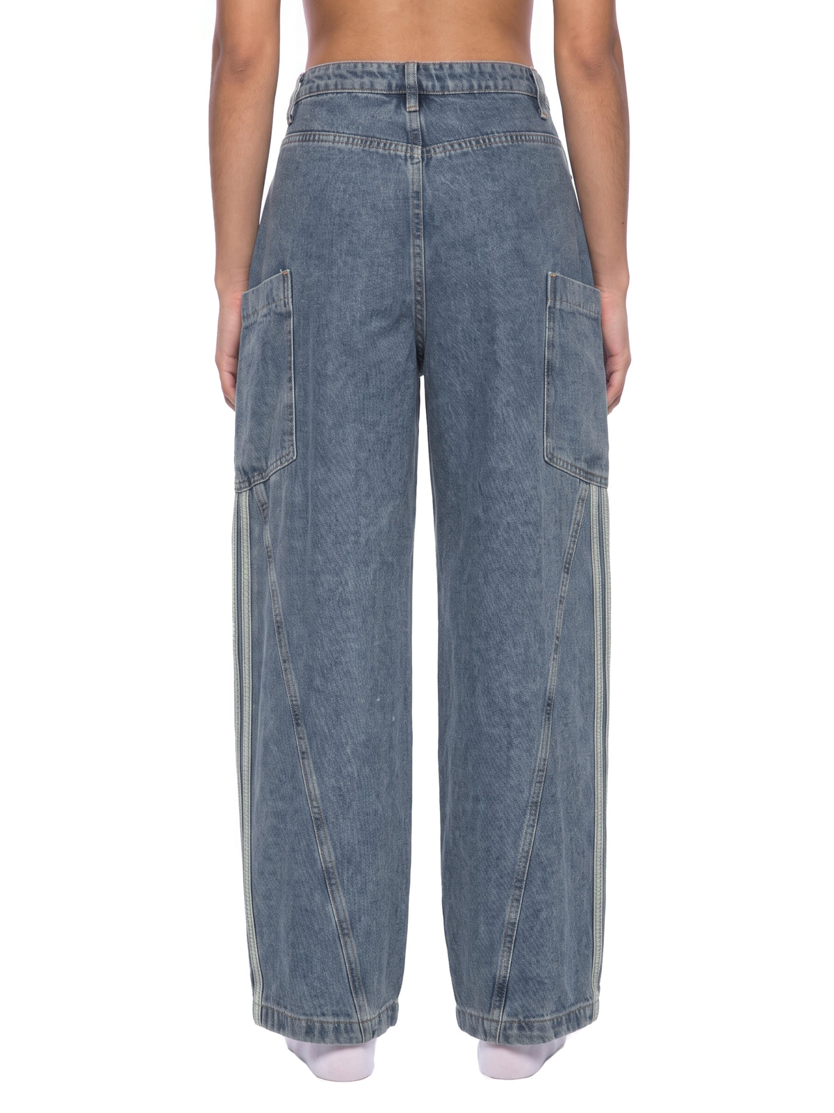Women's Vintage Wash Barrel Leg Jeans - ZERO DROP SUPPLY CO
