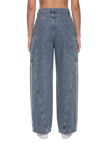 Women's Vintage Wash Barrel Leg Jeans - ZERO DROP SUPPLY CO