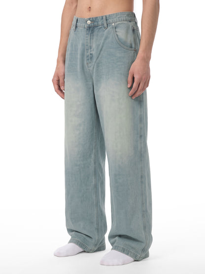 Men's Vintage Wash Denim Jeans - ZERO DROP SUPPLY CO